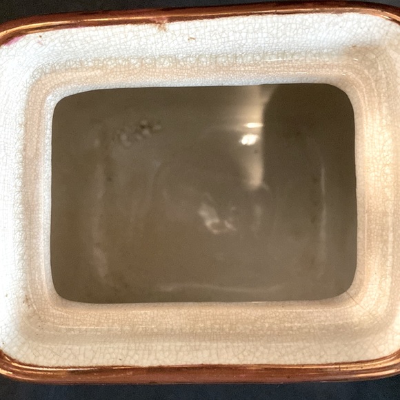 ALFRED MEAKIN, ENGLAND, ROYAL IRONSTONE TEA LEAF SUGAR BOWL WITH LID - Picture 6 of 8